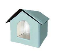 Générique d ' extérieur pour Chats Ferals résistante intempéries, abri isolé pour Chat, Base surélevée, cachette extérieure d ' Hiver pour Chaton Errant, Maison d ' extérieur isolée pour Chats