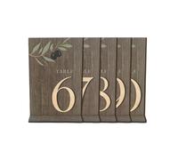 Générique d ' immatriculation de Table en Bois Romantics S2D, A | d ' immatriculation de Table élégante pour réception de mariage et réunions de famille, accessoires de