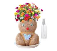 Générique d', kit de Culture de Vos Propres Cheveux, 10 cm, décoration éducative de, de de Jardin, Ensemble de pulvérisation de Plateau, Jouet d'apprentissage de la Culture, p