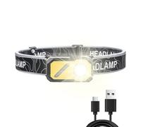 Générique Da Corsa LED - Illuminazione Intelligente Con Ricarica USB Rapida - Luce per Petto Da Corsa,per Famiglia, Appassionati, Cinghie, Collari, Escursionismo, Campeggio, Attività Esterna