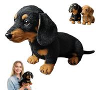 Générique Dachy 2.0 AI Powered Plush Dog, Dachy 2.0, Interactive Dachshund Plush Toy, Dachshund Plush Sofa Ornaments and Decorations, for Dog Lovers (1pcs,Black)