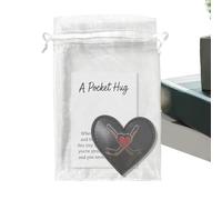 Générique d'affirmation - postales inspirantes portables positives en forme de cœur, de motivation au design de football pour athlètes, cadeau encourageant pour amis, parents, l