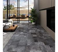 Générique Dalle de Plancher autoadhésif PVC 5,11 m² Gris Structure Bois,Quincaillerie, Matériaux de Construction, Tapis & revêtements de Sol, Gris (Poids 14.75KG)