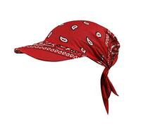 Générique Dames Bonnet Bandana Foulard Chapeau Headscarf Style rétro Casquette de Golf Chapeaux de Tennis Turban Couvre-Chef Bonnet Pare-Soleil Chic