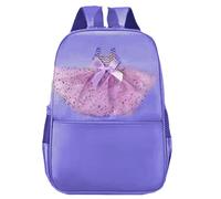 Générique Dance Backpack - Princess Dress School Bag Organizer, Cute Ballet Dance Backpack Casual, Travel Outdoor Hiking School Bag, Female Stylish Everyday Carry Accessory Practical Daily Usage