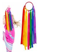 Générique Dance Ribbons for Kids - Rainbow Twirling Streamers, Wrist Streamers | for Competition Preschool Holiday Celebration Photography Prop Stage Performance Talent Show Outdoor Ballet