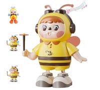Générique Dancing Bee Toy, Musical Interactive Bee with Lights & Music, Lovely Happy Dancing Toy, Singing Bees with Swinging Motion (Pink)