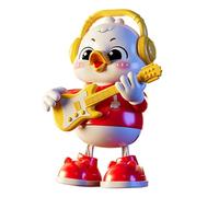 Générique Dancing Duck Toy - Cute Automatic Sensory Game | Interactive Musical Duck, for Travel Home Daycare Preschool Playground Party Birthday Kids Children.