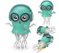 Générique Dancing Octopus, 2026 Pieuvre Dansante Bébé, Poulpe Dansant, Tummy Time Bebe Pieuvre, Engaging Funny Interactive Prank Present for Small Kids, Preschool Boys and Girls Playtime (Vert)