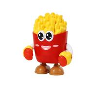 Générique Dancing Robot, Smart Electric Toy, Music and Light Features, Fun French Fries Design and Interactive Entertainment Model for Boys, Girls, Indoor Play, Birthday, 6.3x5.12in