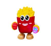 Générique Dancing Robot, Smart Robot, Music Feature Light Show Funny Shape Child Safe Eye Catching Compact Size Gift Idea, French Fries Doll for Home, Indoor, Kids, Play, Fun