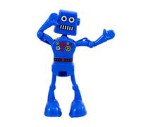 Générique Dancing Robot Windup Toys, Fun Interactive Plaything, 4.53 inches Portable Dancing Action, Ideal for Birthday, School, Classroom, Halloween, Travel, Christmas, Easter Party