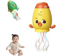 Générique Dancing Squid Toy,Electric Dancing Octopus Toy,Squid Tummy Time Toys,Funny Octopus Toys with Dynamic Sound and Light,Crazy 8-Leg Auto-Dance Octopus,Suitable for All Children (Yellow)