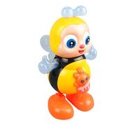 Générique Dancing Toy - Musical Bee with Lights, Sensory Cartoon Toy for Kids, Developmental Play for Christmas, Easter, Birthday, Travel, Home, School, Playtime Fun 5.31 inches