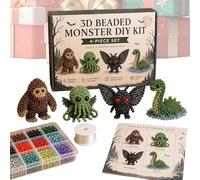 Générique d'animaux en perles 3D, ensemble d'ornements de bricolage p