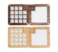 Générique D'aquarelle De Voyage - De Peinture Pour Carnet De Croquis De Poche Portable Avec 15 Grilles Vides - D'aquarelle De Voyage De Peinture À L'aquarelle Pour Dessin, Étui D