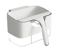 Générique d'armoire - montable dans la cuisine, seau à compost intérieur avec couvercle amovible, avec poignée durable, accessoire de comptoir, construction compacte pour stocker les