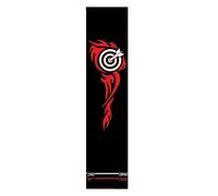 Générique Dart Board Mat | Crystal Velvet, 13.4in X 118.1in, 630g | Floor Protection Mat with Training Oche & Ruler Markings | Anti-Slip Dart Ḿat for Game Room, Garage, Basement