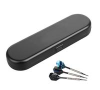 Générique Dart Box Case, Hard Storage Case, Lightweight Carrying Bag, Travel Organizer, Secure Compartment Design, for Tips, Shafts, Flights, Accessories, 15.5x5.0x2.1 cm, Black, PC