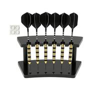 Générique Dart Holder | 6-Slot Portable Anti-Slip Storage - 6.89x3.11x3.82 Inches Space Saving Darts Case Storage Stand | For Home Living Room Bedroom Apartment Dorm Office Hotel Club Play Game Party