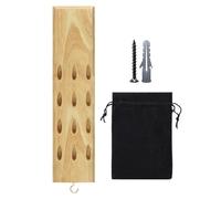 Générique Dart Holder Wall Mount - Wooden Dart Stand Display for 12 Tip Darts, Wall-Mounted Game Room Organizer, Home Bar Decor, Pub Accessories, Compact Storage for Steel Tip Darts, Easy Install