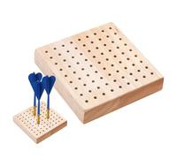 Générique Dart Holder, Wooden Soft Dart Display Rack, Large Capacity Skewer Stand Easy Storage and Display, Tabletop Organizer for Studios, Game Rooms, Playrooms, Home, Bedroom, Wood Construction