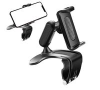 Générique Dash Mount Cell Phone Holder, Car Dashboard Stand, Mobile Bracket Design with Secure Grip, Travel Accessory and Auto Organizer for Vehicle, SUV, Truck, Sedan, RV Use, 3.54x3.54x3.15 inches