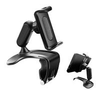 Générique Dash Rack Cell Phone Holder, Car Dashboard Phone Stand Bracket, Non-Slip Mobile Mount Accessory for SUV, Truck, Sedan, RV, Auto Travel and Road Trip Basics, 3.54x3.54x3.15 inches