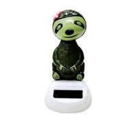 Générique Dashboard Decorations - Swinging Sloth Dashboard Statue for Car | ABS with Solar Powered Motion, Cute Animal Figurines Dash Ornaments Funny Desk Decorations for Home Office Desktop