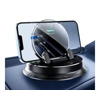 Générique Dashboard Phone Mount, Mobile Cradle Holder, 360 Degree Rotation, Adjustable Viewing Angle, Non-Slip Grip Base, Ideal for Truck Drivers and Hands-Free Navigation, 3.07 x 2.16inch