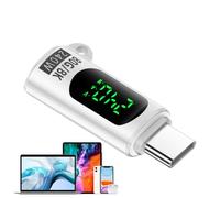 Générique Data Adapter, USB Connector, 1.34x0.51x0.31in Charger Converter, Fast Transfer, Digital Display for PC Devices, Laptop Charging, Tablet Connection, Phone Syncing, Monitoring, Tech Setup