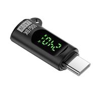 Générique Data Transfer Adapter, Charger Connector, 1.34x0.51x0.31in Digital Display Converter, High-Speed Transmission, Real Time Monitoring for PC Use, Laptop Charging, Tablet