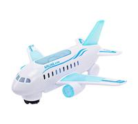 Générique d'avion pour - Avion Jouet pour Tout-Petits avec lumières et Sons Clignotants LED, modèle d'hélicoptère pour, Avion interactif Bump and Go