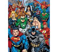 Générique DC Comics - Super Heros - 40X50 Cm Affiche/Poster