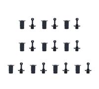Générique De 10 Clips de Grille de Haut-parleurs, Clips de Panneau de, J | Clips de couverture de haut-parleurs s ' adaptant avec précision supports en plastique, bouton en plastique