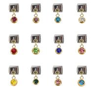 Générique De 12 Perles, Lien de Charme, Accessoire de Mode, Fournitures de Fabrication de Bracelets modulaires, Module Unique adapté Bijoux, Accessoires de Mode