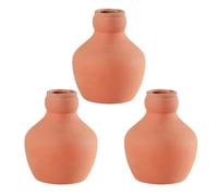 Générique De 3 Globes d ' arrosage de Feuillage d ' Argile Pots d ' Irrigation automatiques pour Une humidité constante Utilisation intérieure et extérieure Cônes d ' Irrigation en Terre Cuite
