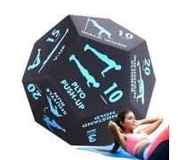 Générique Dé à Exercice - Dé à 12 Faces pour Éducation Physique Sportive - Dés d'exercice pour Activité Physique - pour Jardin Salon sous-Sol Garage Maison Intérieur Extérieur Cour École