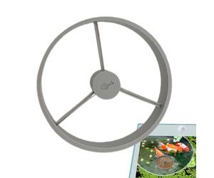 Générique de Alimentación | Flotante Para Peces | Accesorios Redondos Para Acuario Herramientas de Cría Para Guppys Bettas Tortugas de Agua Dulce Salada