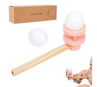 Générique De Balle Flottante avec Sarbacane - Jouet d'apprentissage D'équilibre Interactif pour en Plein Air Et en Intérieur, De Soufflage Contrôlé par Air avec Balle Légère Et De St