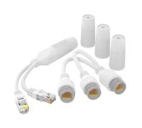 Générique de câble Ethernet, de Robuste, LAN étanche | Solution d'extension Poe Stable pour la Plupart des commutateurs Poe et caméras améliorant Les per