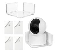 Générique de caméra d'angle - 2 Petits adhésifs muraux, d'étagère Flottant en Acrylique, intérieur Universel, de boîtier d'accessoires en résine Solide | pour Moniteur Haut-Parle