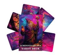 Générique de Cartes de Tarot pour Débutants Interactif Portable, Résistant