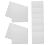 Générique de Carton Ondulé Blanc Supplémentaire et Stabilité Fiable 10 Feuilles Épaisseur 0,1 Pouce 30 X 30 Cm Supplémentaire et Stabilité Fiable pour Bricolage pour Travaux Manuels