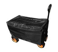 Générique De Chariot Extérieur - Protecteur De Chariot De Étanche Noir, Les Intempéries De Rangement À Poussière Résistante Aux UV Couverture De Rangement Réglable | Bouclier pour Les Serv
