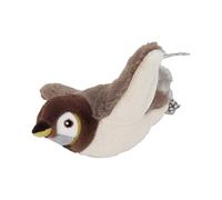 Générique de Chat interactifs Bird-USB Rehabilitation sans Chat avec des Ailes de flottement | d'oiseau de Simulation Sparrow pour Les Chats et Les Chatons - Jouets d'emploi Contre l'ennui
