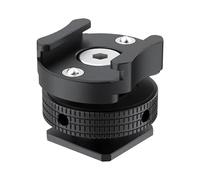 Générique De Chaussure Froide pour Microphone Adaptateur de de Microphone Rotatif à 360 degrés Haute compatibilité pour Une Utilisation en Studio et en extérieur Vlogger