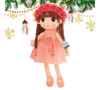Générique de Chiffon Douce et Mignonne, de Chiffon en Peluche, Jouets Mignons pour Filles, endormie en Peluche Princesse, de Chiffon pour Fille, Jolie Princesse en Peluche