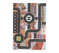 Générique de City Road - Mat de de Voiture pour de 33x22 Pouces, éducatif de la Carte de stationnement, Salon de la Zone de d'apprentissage | Chambre Interactive