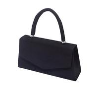 Générique De Courses Pliable Noir avec poignée supérieure, fête, mariage, course Étui Cosmétiques Transparent Pour (Black, One Size)